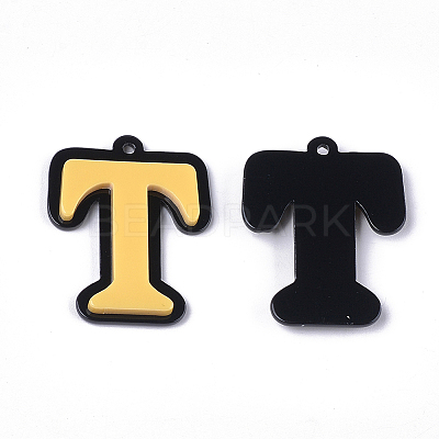 Cellulose Acetate(Resin) Pendants KY-S158-41T-C-1