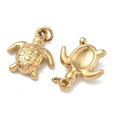 Ocean Theme 304 Stainless Steel Pendants STAS-D224-06G-03-1