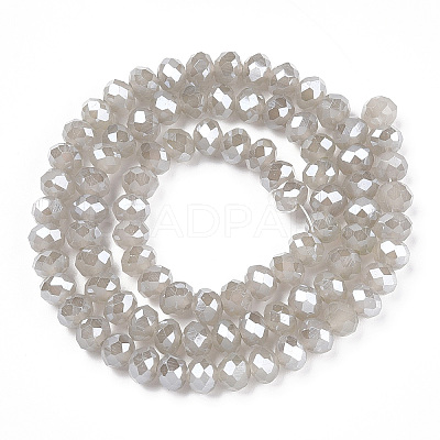 Electroplate Glass Beads Strands LS-EGLA-A034-J4mm-A15-1
