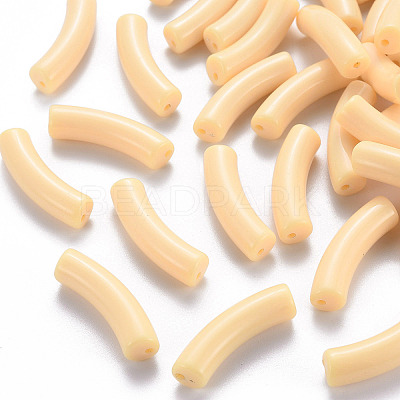 Opaque Acrylic Beads X-MACR-S372-002B-S021-1