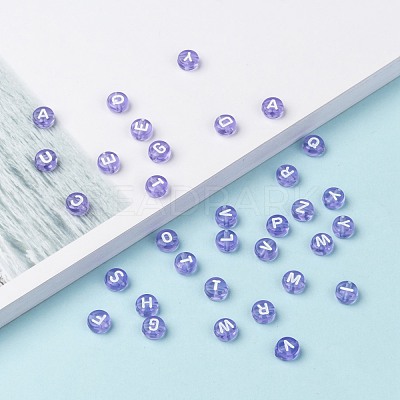 Transparent Acrylic Beads TACR-N002-04H-1