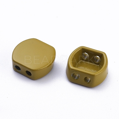 Spray Painted Alloy Multi-Strand Links PALLOY-G268-J-042-1