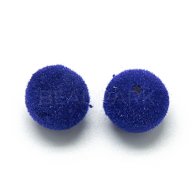 Flocky Acrylic Beads X-MACR-S270-10mm-14-1