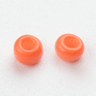 Baking Paint Glass Seed Beads SEED-S001-K4-1