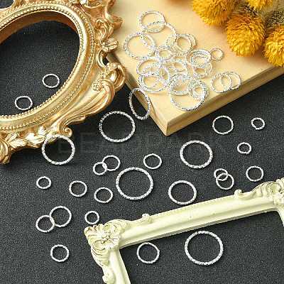Iron Textured Jump Rings IFIN-CJ0001-24-1