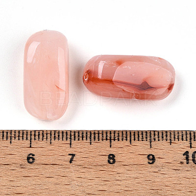 Transparent Acrylic Beads TACR-T028-36B-1