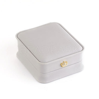 PU Leather Necklace Pendant Gift Boxes LBOX-L005-F01-1