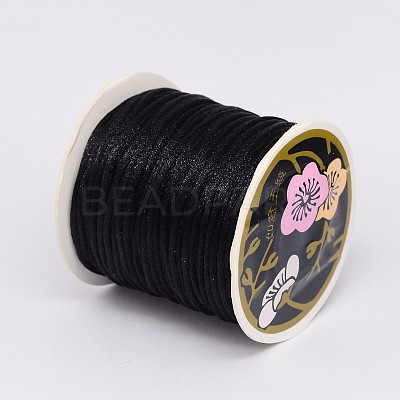 Nylon Satin Rattail Cords LW-K001-2mm-900-1