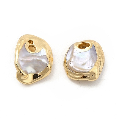 Baroque Natural Keshi Pearl Nuggets Charms PEAR-P004-62KCG-1