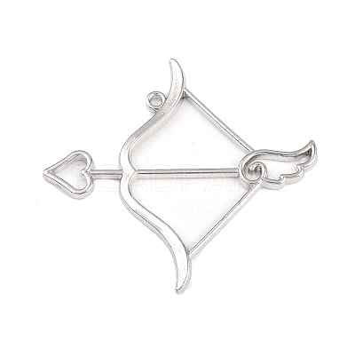 Zinc Alloy Open Back Bezel Pendants PALLOY-D580-05P-F-1