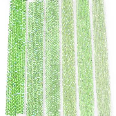Electroplate Glass Beads Strands EGLA-A044-T8mm-L09-1