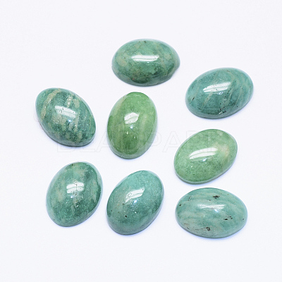 Natural Amazonite Cabochons X-G-K179-07B-1