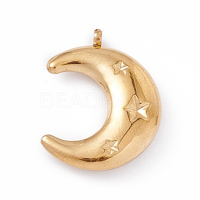 Ion Plating(IP) 304 Stainless Steel Pendants STAS-E173-01G-1