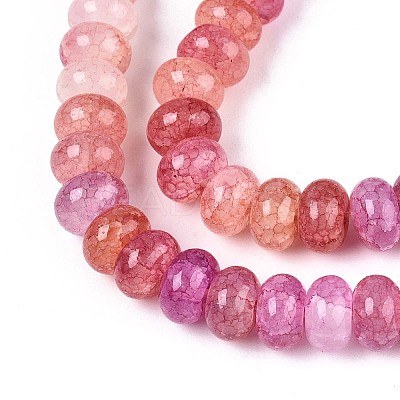 Glass Beads Strands X-GLAA-N059-5x8mm-24-1