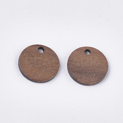 Walnut Wood Pendants WOOD-S054-01B-01-1