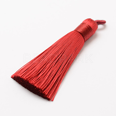 Polyester Tassel Big Pendant Decorations X-FIND-P022-10-1