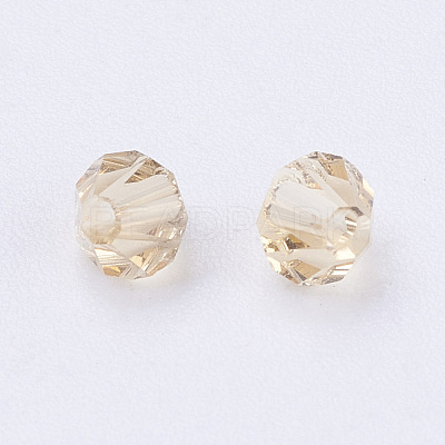 Imitation Austrian Crystal Beads SWAR-F022-4x4mm-246-1