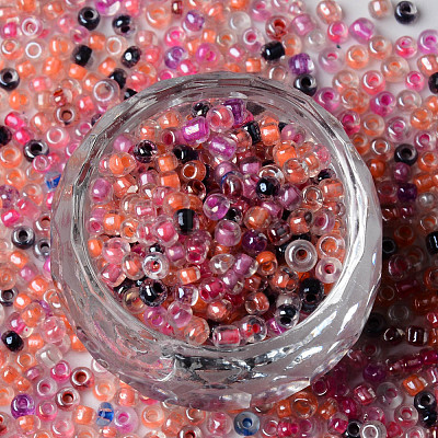 8/0 Glass Seed Beads SEED-R051-02B-03-1