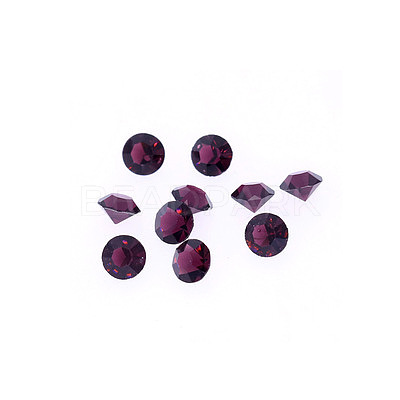 Glass Rhinestone Cabochons GLAA-TAC0005-4mm-02-1