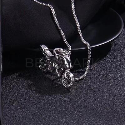 Motorcycle Alloy Pendant Necklace FS-WGFC55A-05-1