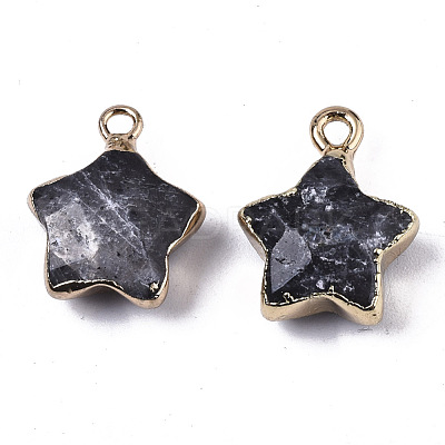 Natural & Synthetic Mixed Gemstone Pendants G-N326-36-1