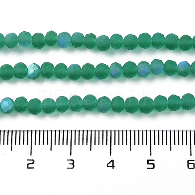Transparent Glass Beads Strands LS-EGLA-A044-T1mm-MB18-1