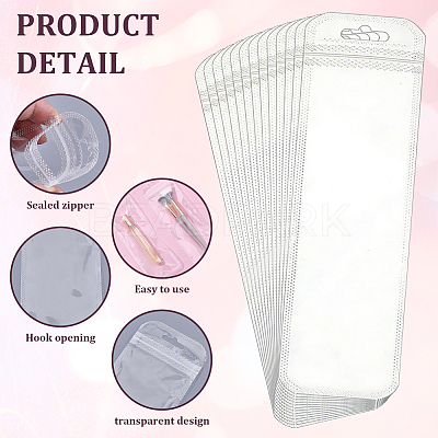 Transparent Plastic Resealable Bags OPP-CP0001-01B-1