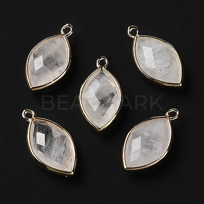 Natural Quartz Crystal Pendants G-B009-01G-I-1