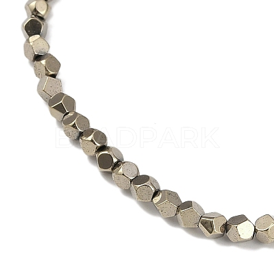 Electroplated Synthetic Non-magnetic Hematite Beads Strands G-A234-G03-01C-1