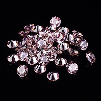 Diamond Shape Glass Rhinestone Cabochons RGLA-J007-6mm-03-1