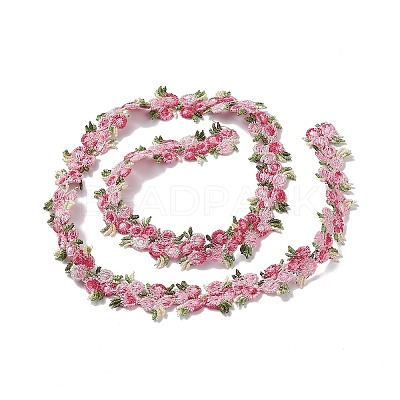 Flower Polyester Trim Ribbon OCOR-XCP0001-41-1