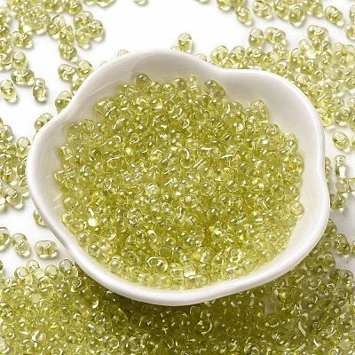 Baking Glass Seed Beads SEED-K009-07A-10-1