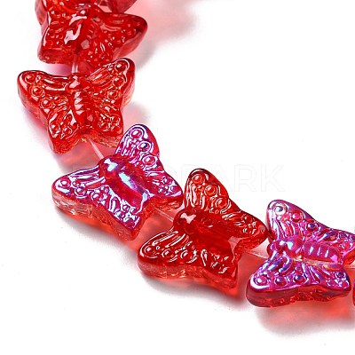 Transparent Glass Beads Strands GLAA-F114-04A-1