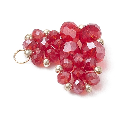 Glass Pendantns PALLOY-MZ01145-01-1