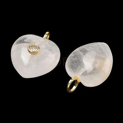 Natural Quartz Crystal Pendants G-B180-03G-12-1
