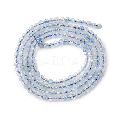 Natural Aquamarine Beads Strands G-F509-02-2mm-1