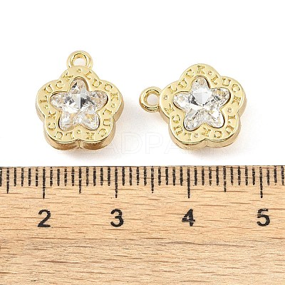 Rack Plating Alloy Beads FIND-B038-02G-1