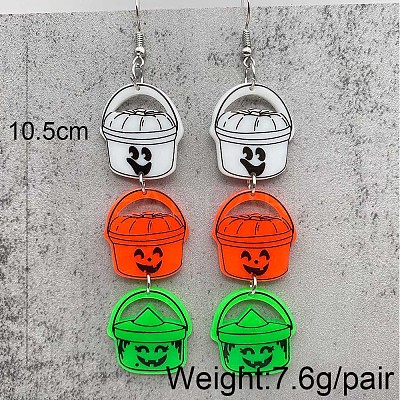 Halloween Acrylic Dangle Earrings FS-WG50B17-02-1