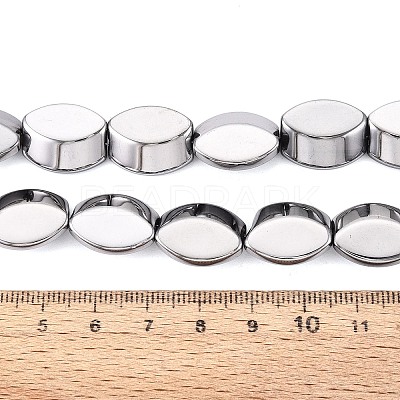 Electroplate Glass Beads Strands EGLA-Q134-02A-A01-1