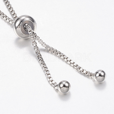 Adjustable Brass Bolo Bracelets BJEW-P200-12P-1