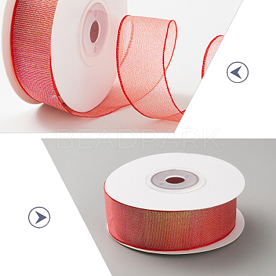 Flat Rainbow Color Organza Ribbon OCOR-WH20013-017B-1