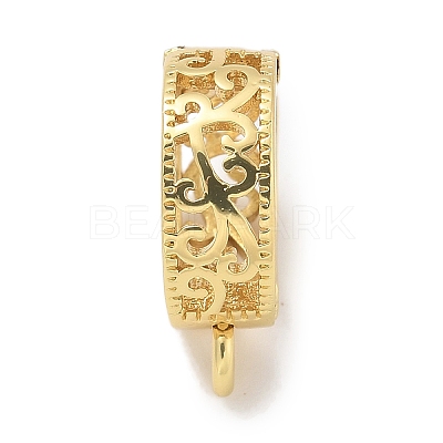 Rack Plating Brass Enhancer Shortener Bails KK-L224-020G-1