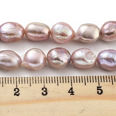 Natural Cultured Freshwater Pearl Beads Strands PEAR-P062-26C-1