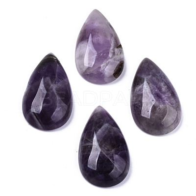 Natural Amethyst Cabochons X-G-N326-72C-1