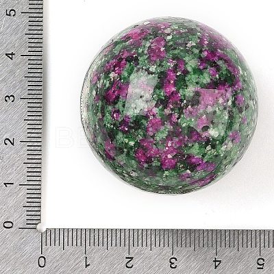 Synthetic Ruby in Zoisite Sphere Beads G-I367-07E-1