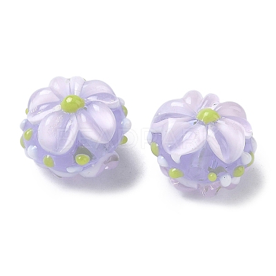 Handmade Lampwork Enamel Beads LAMP-Z020-05A-1