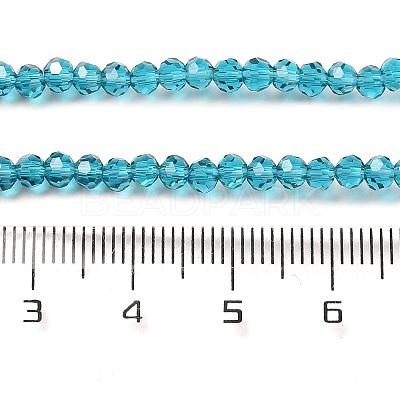 Transparent Glass Beads Strands EGLA-A035-T3mm-D12-1
