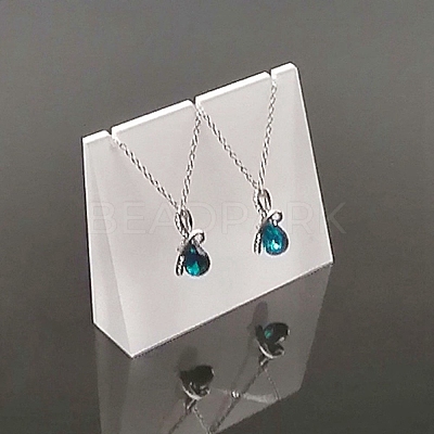 Acrylic Necklaces Display Stand PW-WG19364-01-1