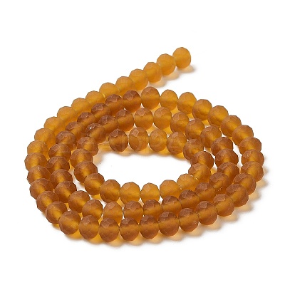 Transparent Glass Beads Strands EGLA-A034-T2mm-MD02-1
