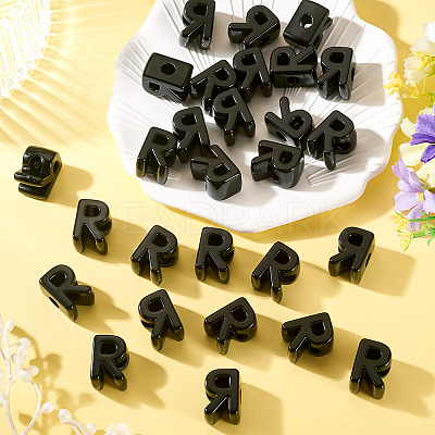 Acrylic European Beads OACR-TAC0013-14R-1